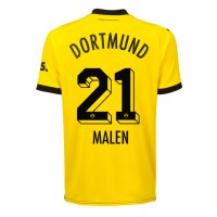 Borussia Dortmund Donyell Malen #21 Hemmatröja 2023-24 Korta ärmar